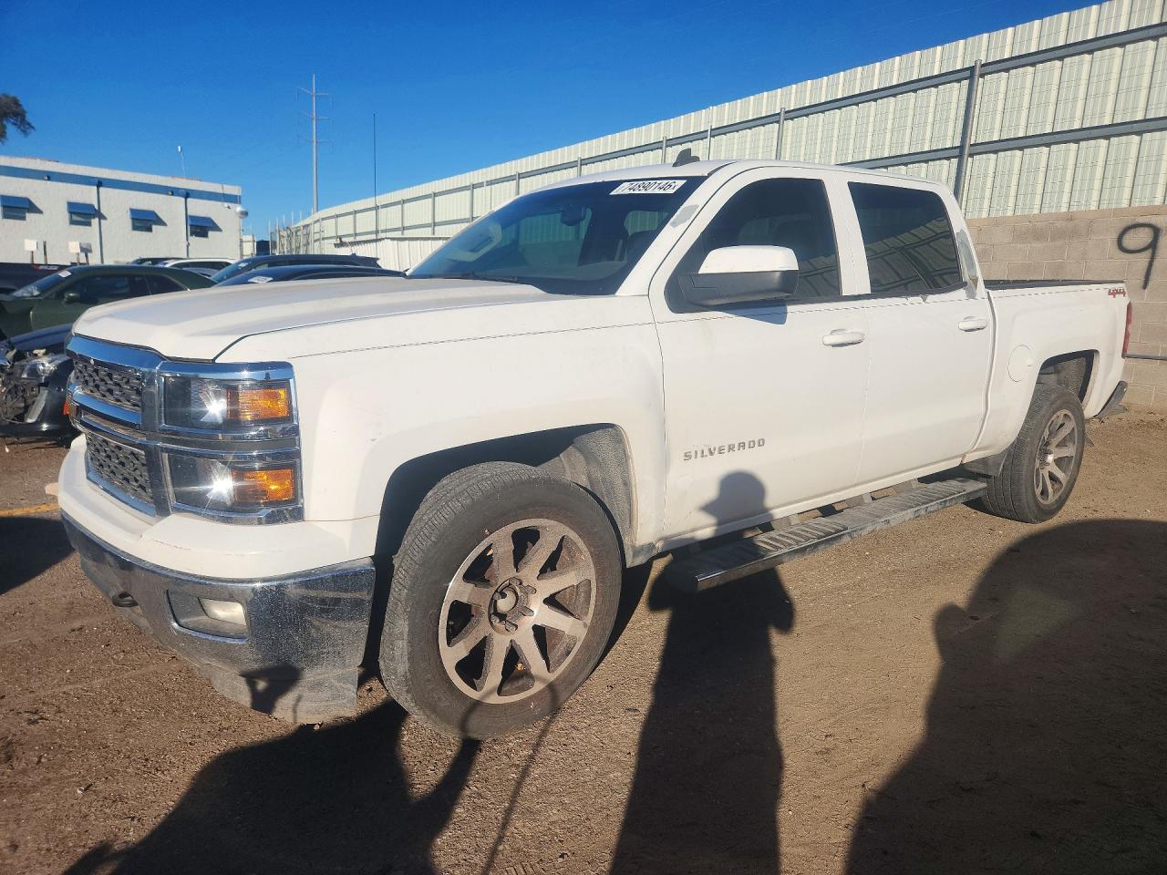 منظر 2014 CHEVROLET SILVERADO K1500 LT، زاوية 1