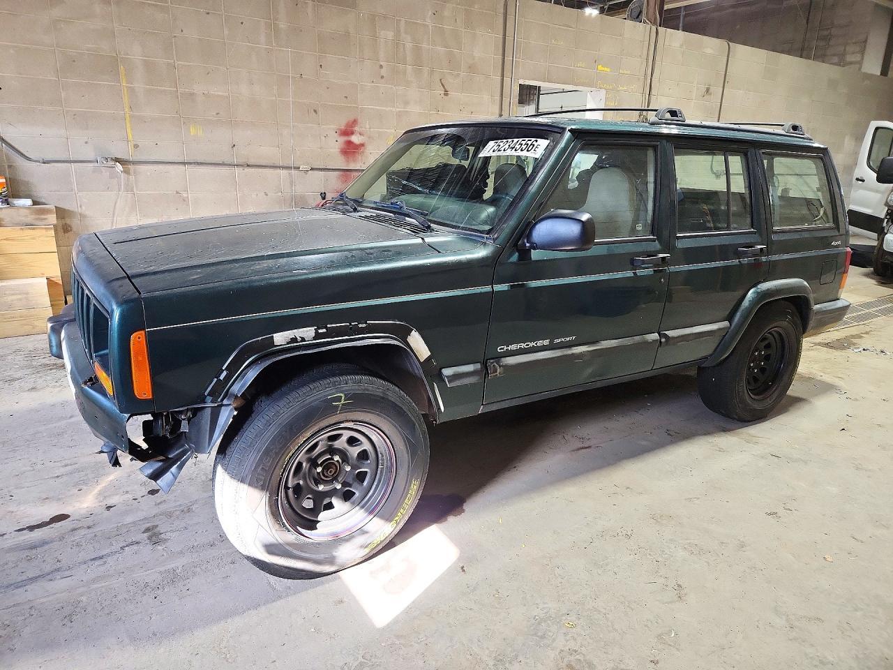Vista de 2001 JEEP CHEROKEE SPORT, ángulo 1