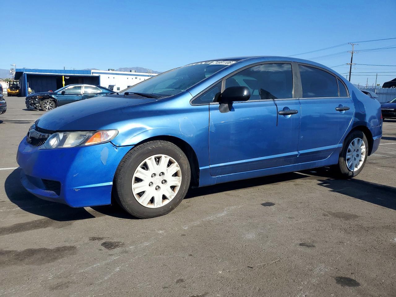 Vista de 2010 HONDA CIVIC VP, ángulo 1