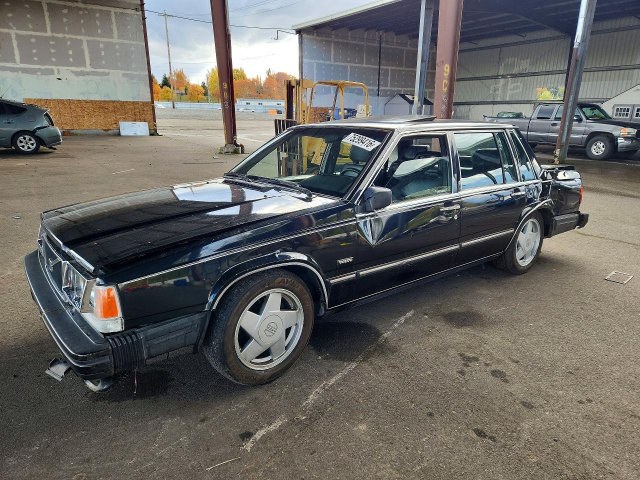 Vue de 1987 VOLVO 760 GLE, angle 1