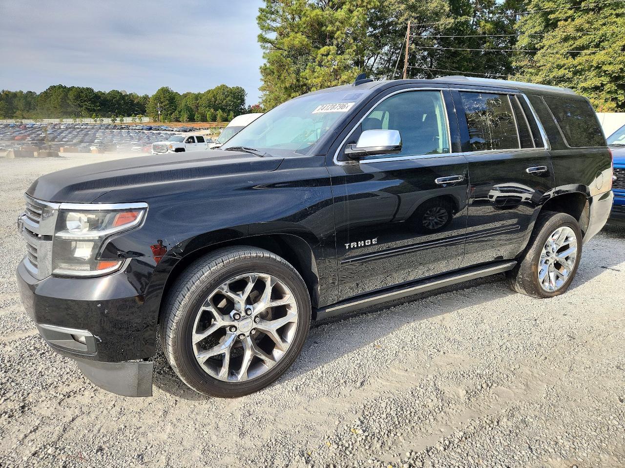 Vue de 2017 CHEVROLET TAHOE C1500 PREMIER, angle 1