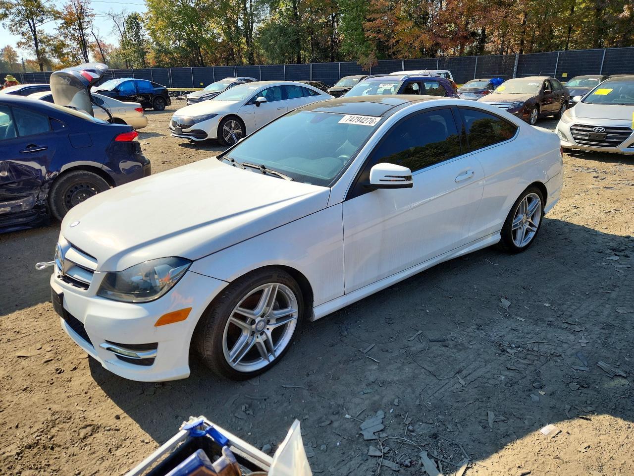 منظر 2013 Mercedes-Benz C CLASS 250، زاوية 1