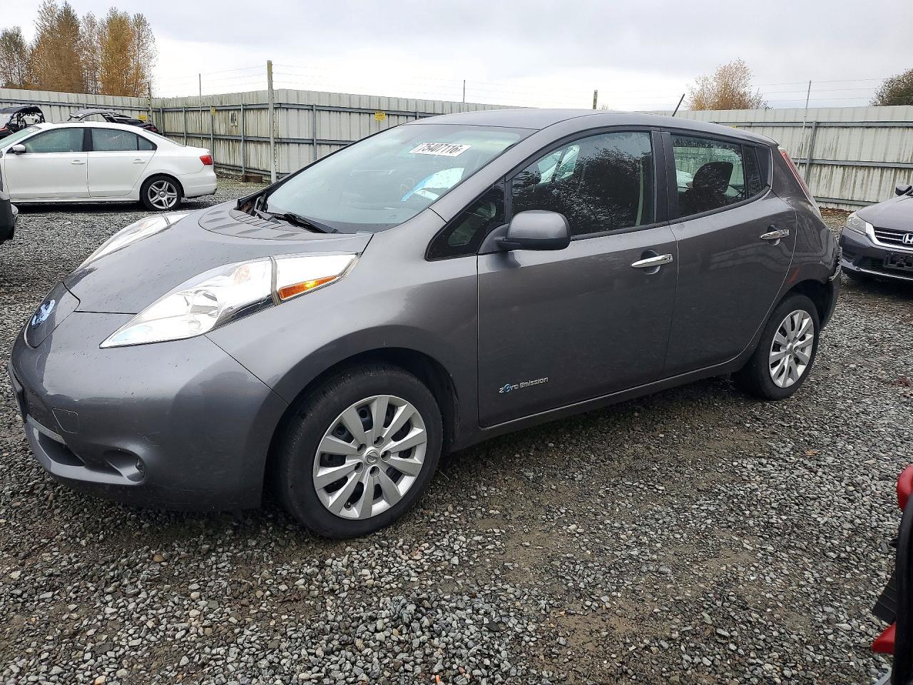 منظر 2016 NISSAN LEAF S-30، زاوية 1