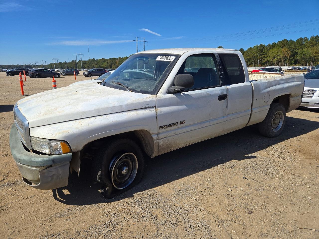 منظر 1999 DODGE RAM 1500، زاوية 1