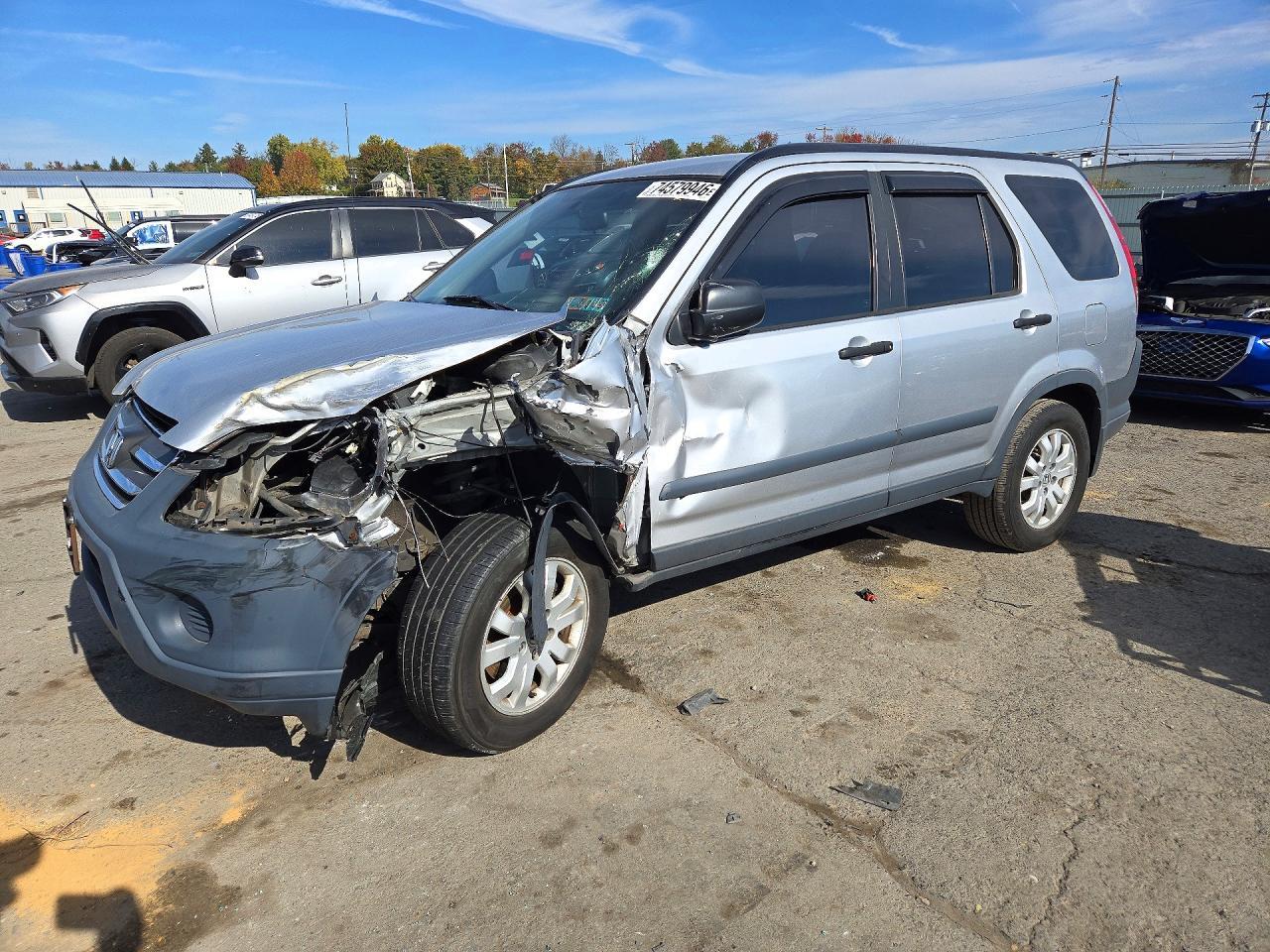 2006 HONDA CR-V LX view, angle 1