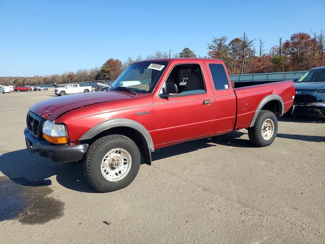 Вид 2000 FORD RANGER SUPER CAB, угол 1