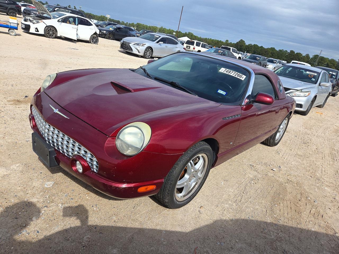 Вид 2004 FORD THUNDERBIRD, угол 1