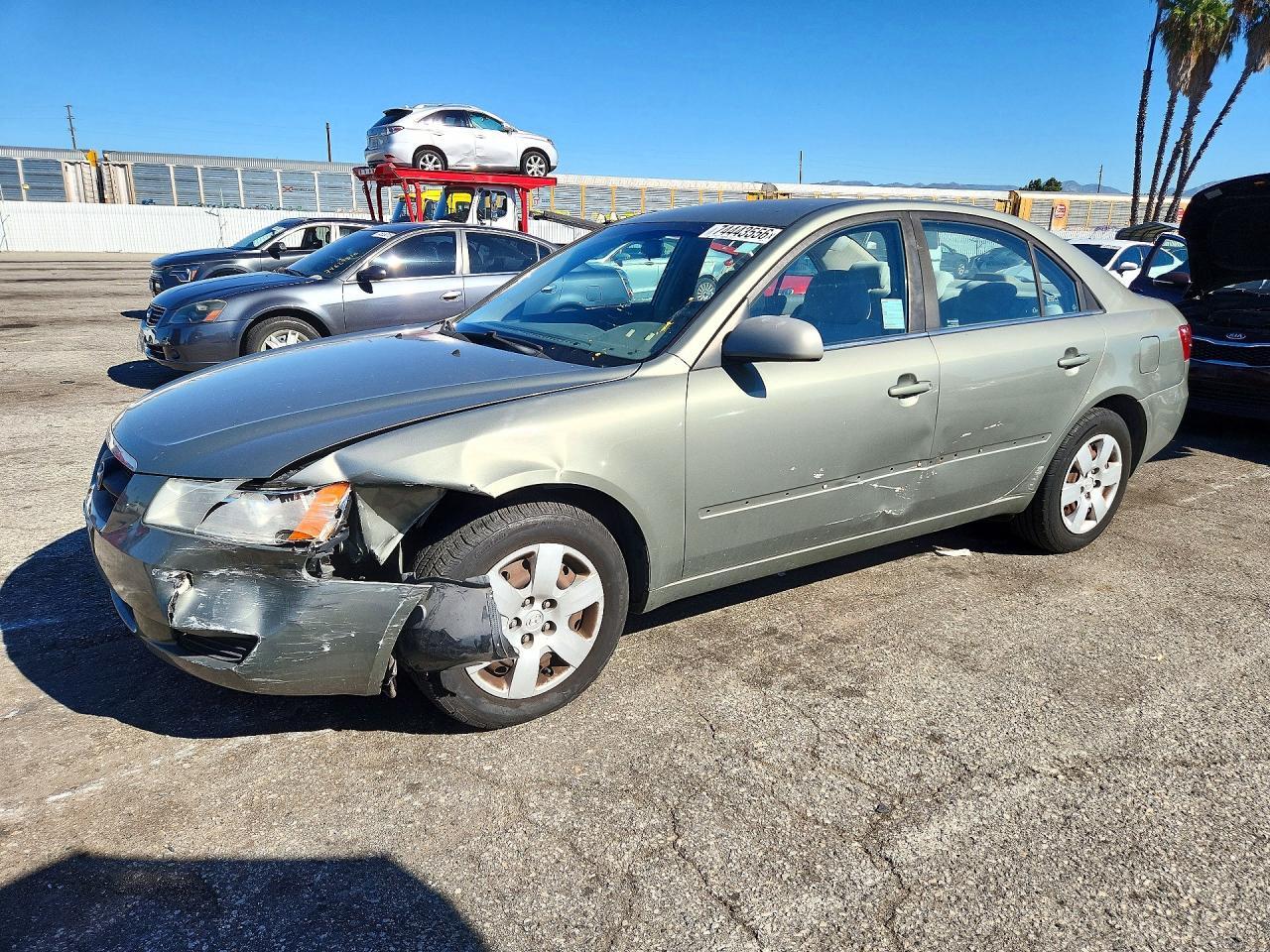منظر 2008 HYUNDAI SONATA GLS، زاوية 1