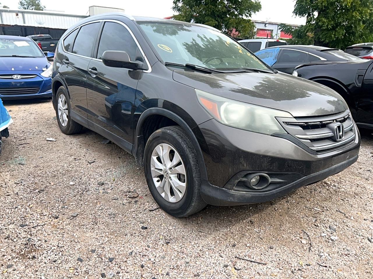 Вид 2014 HONDA CRV EXL, угол 1