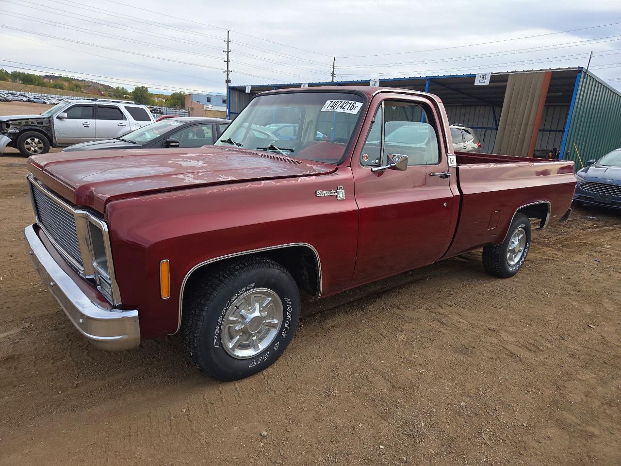 Вид 1979 CHEVROLET SILVERADO C1500 HEAVY DUTY, угол 1