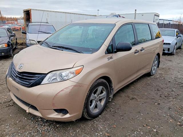 2012 TOYOTA SIENNA BASE 7-PASSENGER  