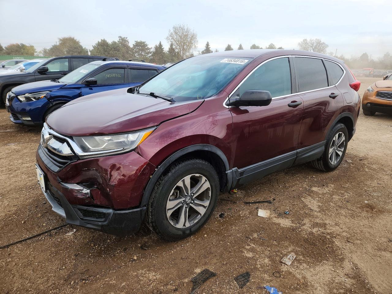 Vue de 2018 HONDA CRV LX, angle 1