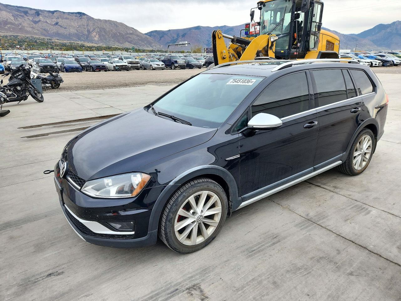 Вид 2017 VOLKSWAGEN GOLF ALLTRACK S, угол 1