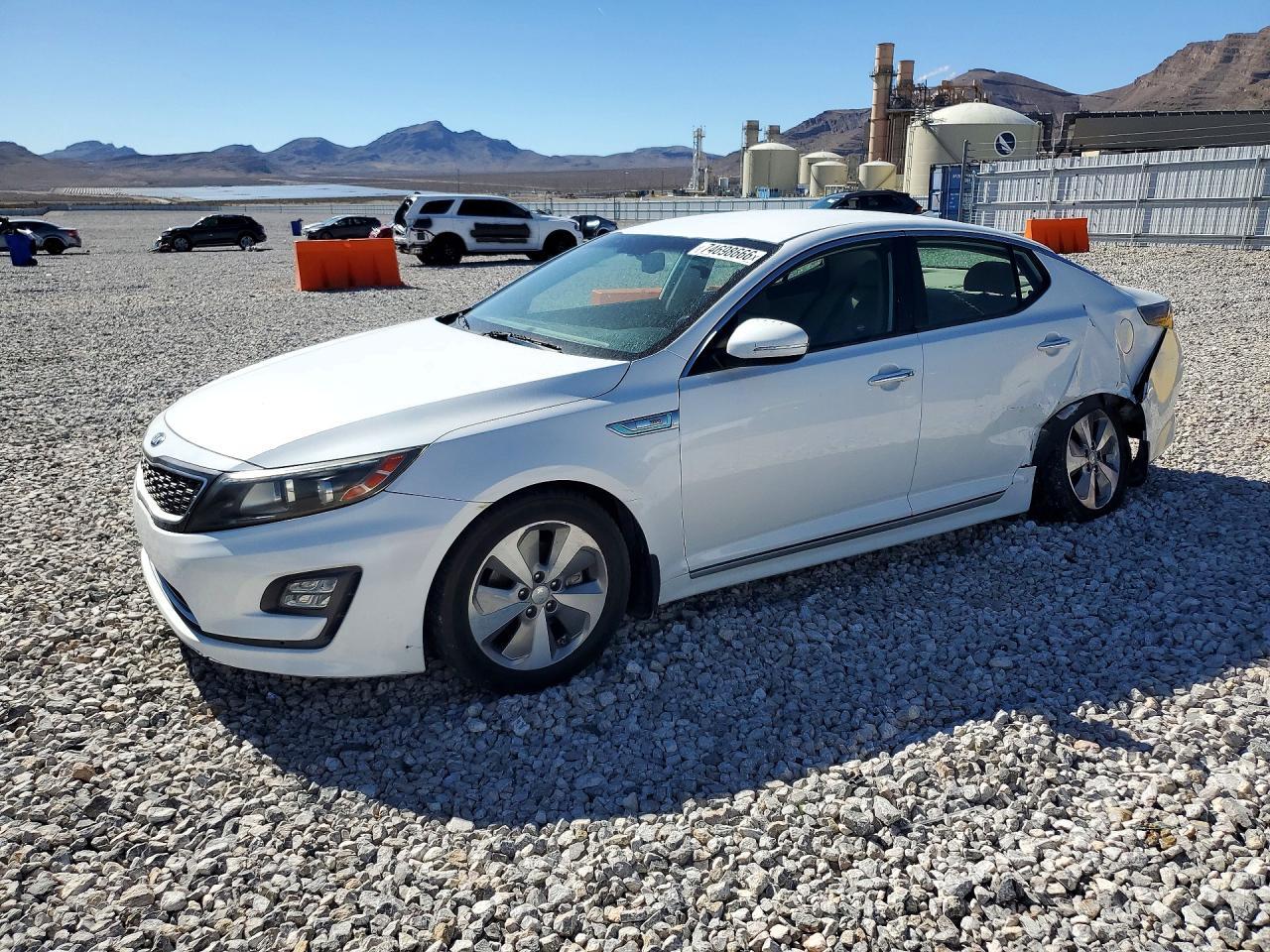 Vedere 2016 KIA OPTIMA HYBRID, unghi 1
