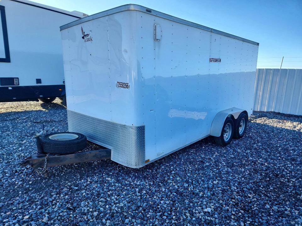 2017 LARK UNITED VI716TA ENCLOSED CARGO TRAILER