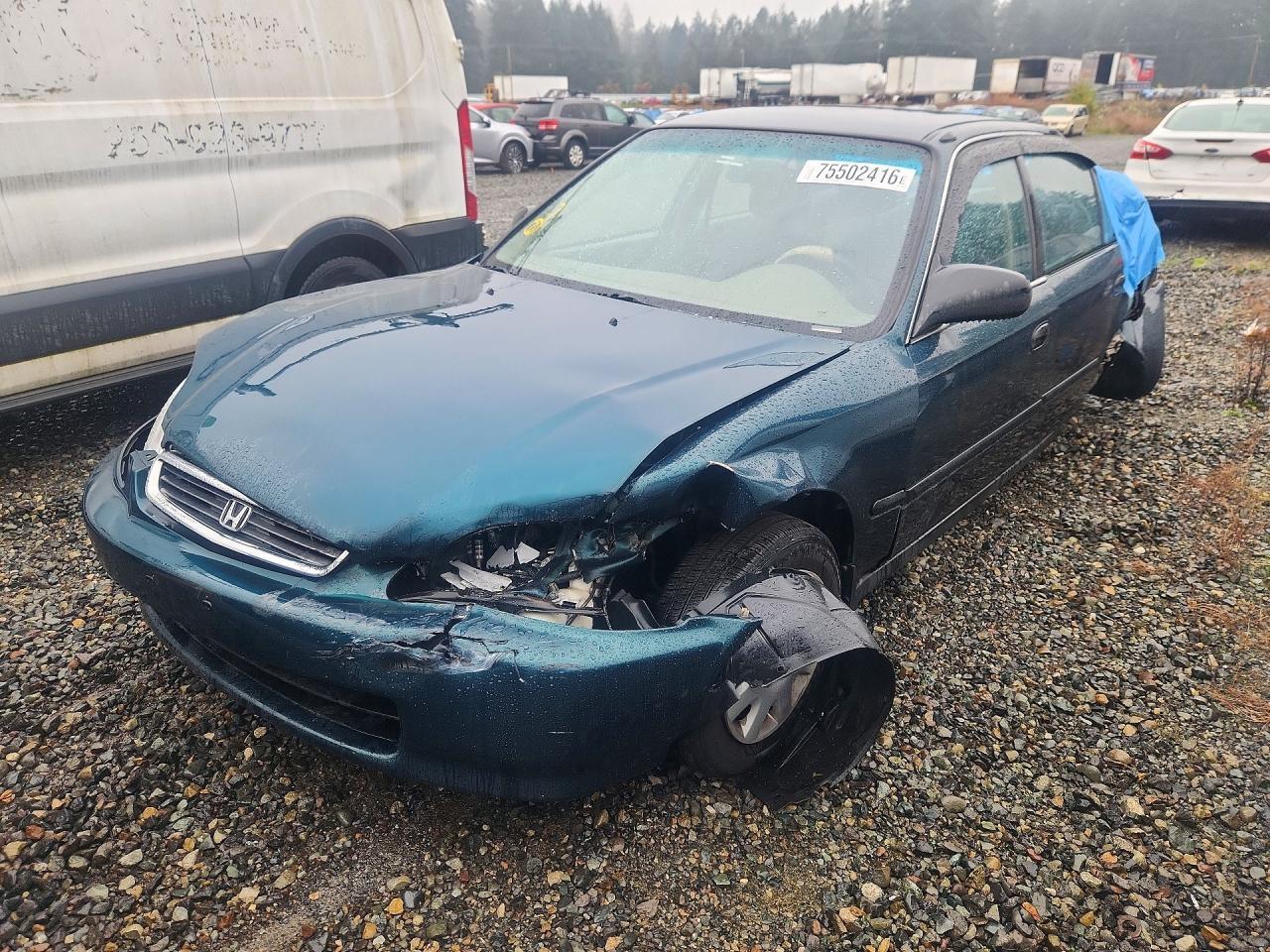 Vista de 1998 HONDA CIVIC LX, ángulo 1
