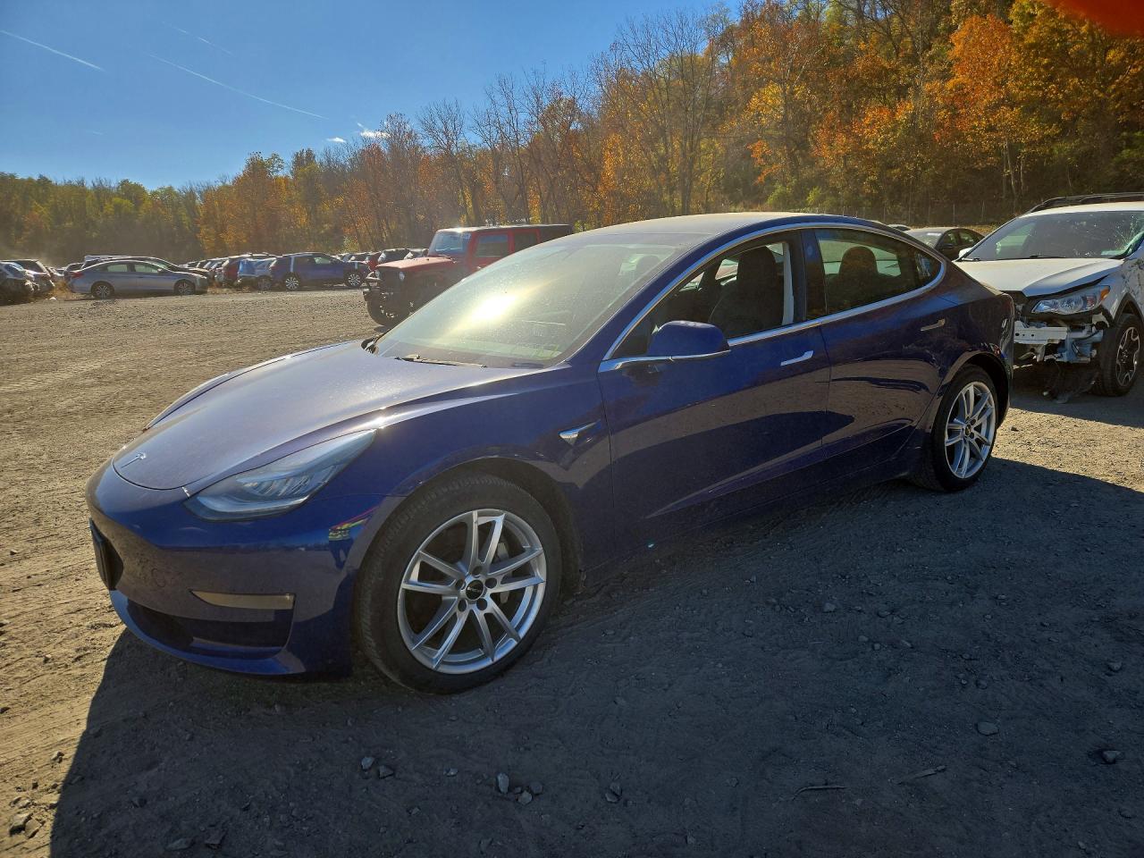 منظر 2020 TESLA MODEL 3، زاوية 1