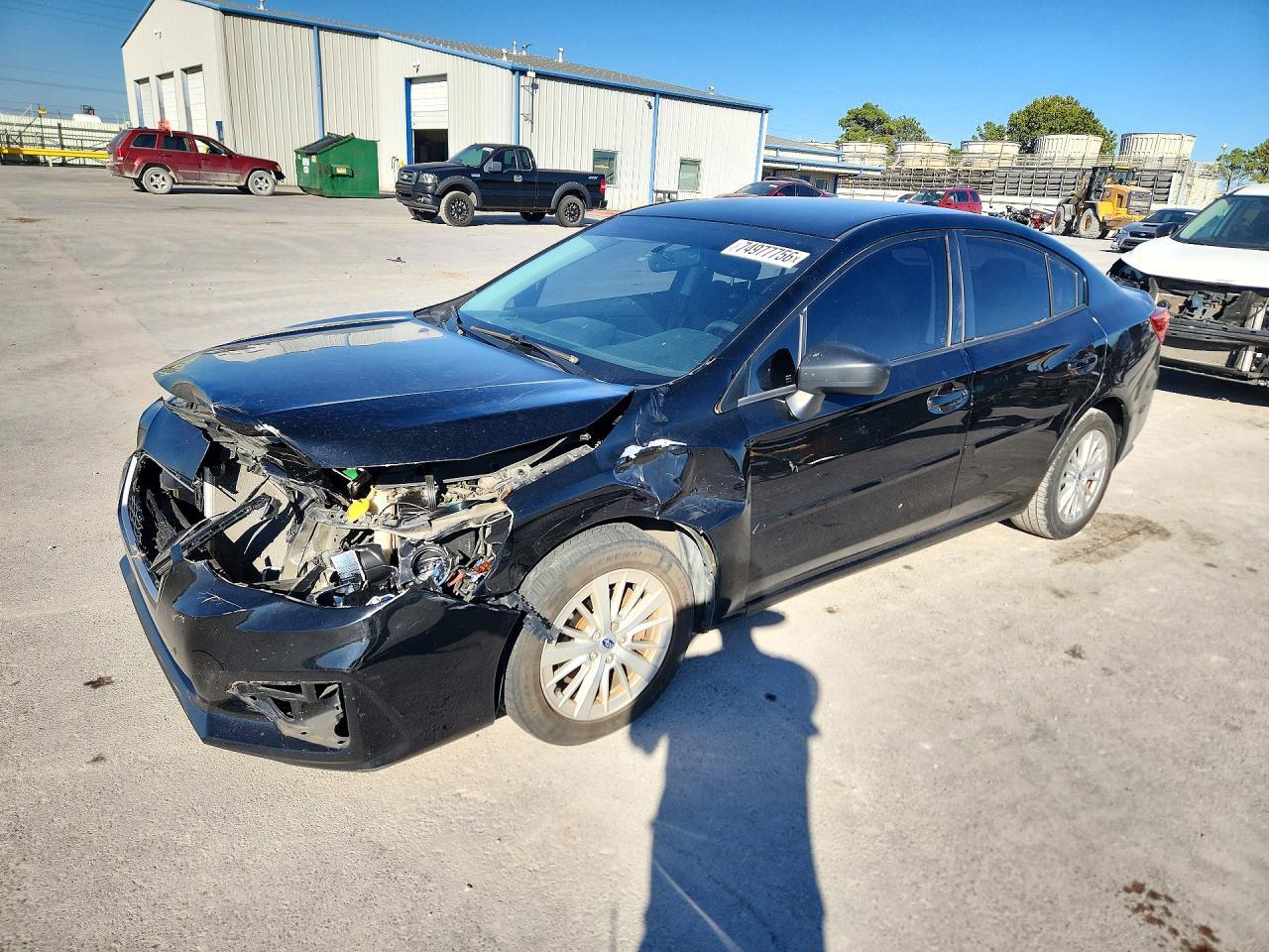Vue de 2017 SUBARU IMPREZA PREMIUM, angle 1