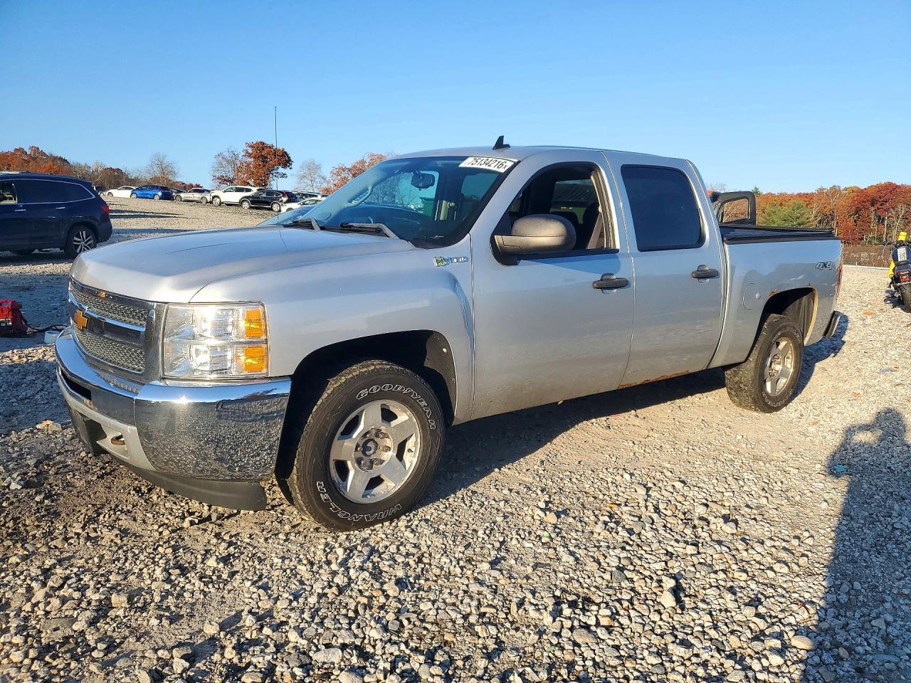 Вид 2012 CHEVROLET SILVERADO K1500 HYBRID, угол 1