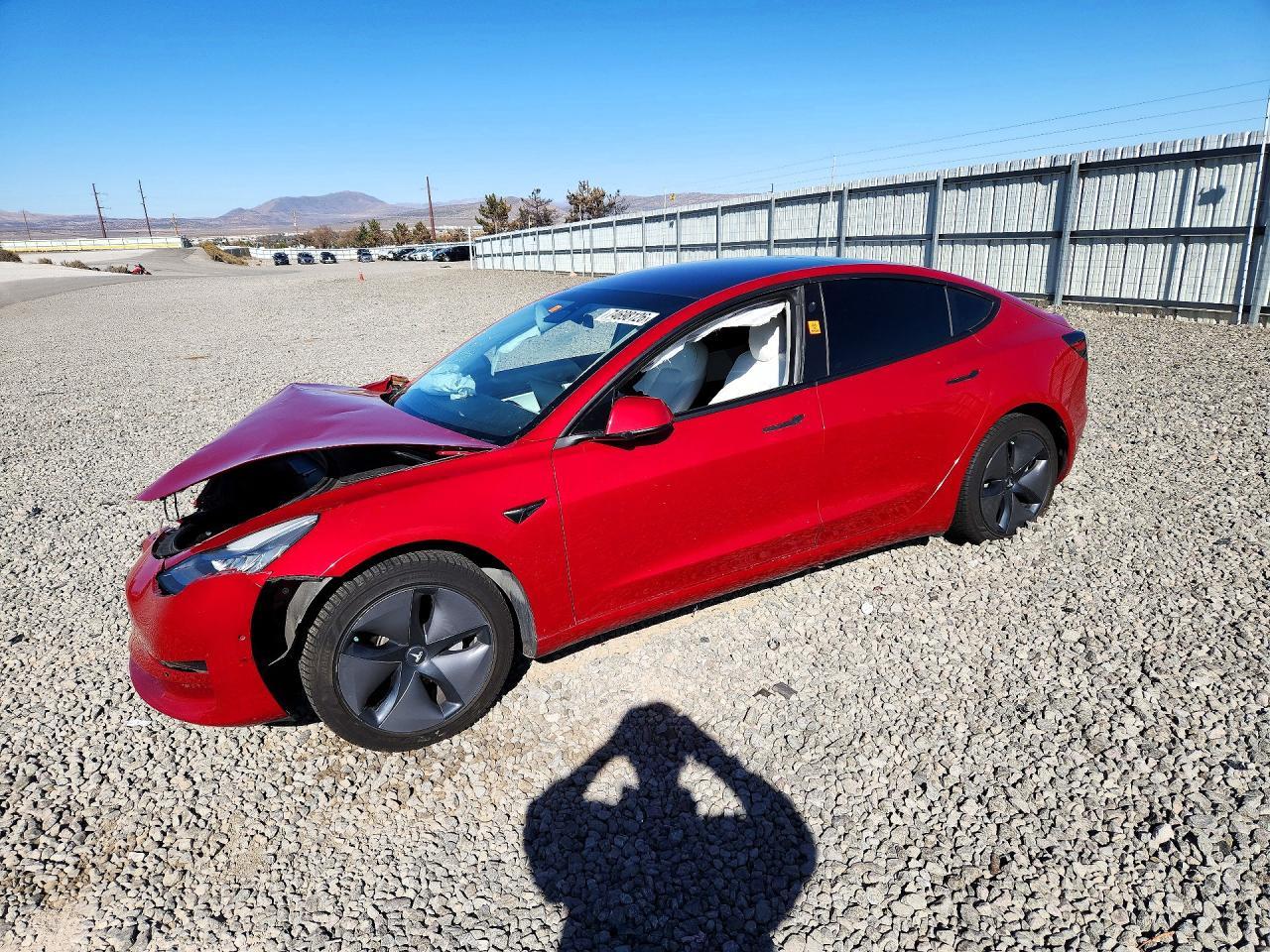 Vista de 2018 TESLA MODEL 3, ángulo 1