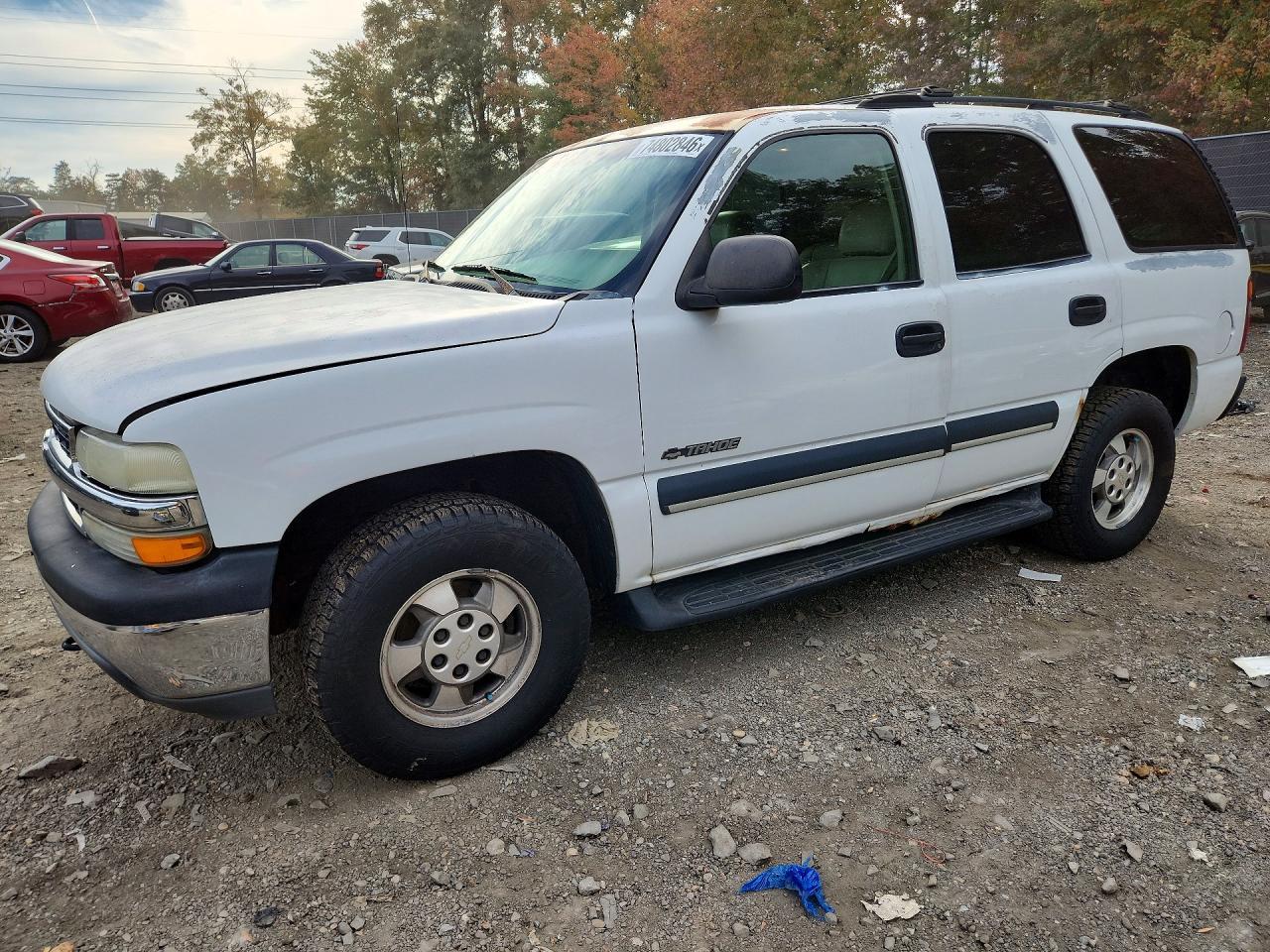 Vue de 2003 CHEVROLET TAHOE K1500, angle 1
