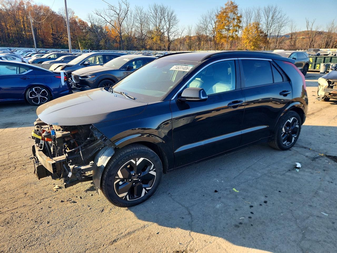 Vue de 2024 KIA NIRO WIND, angle 1