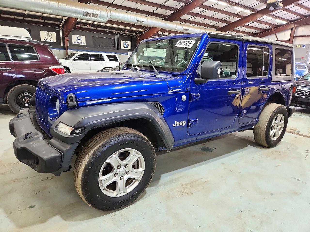 Vista de 2019 JEEP WRANGLER SPORT, ángulo 1