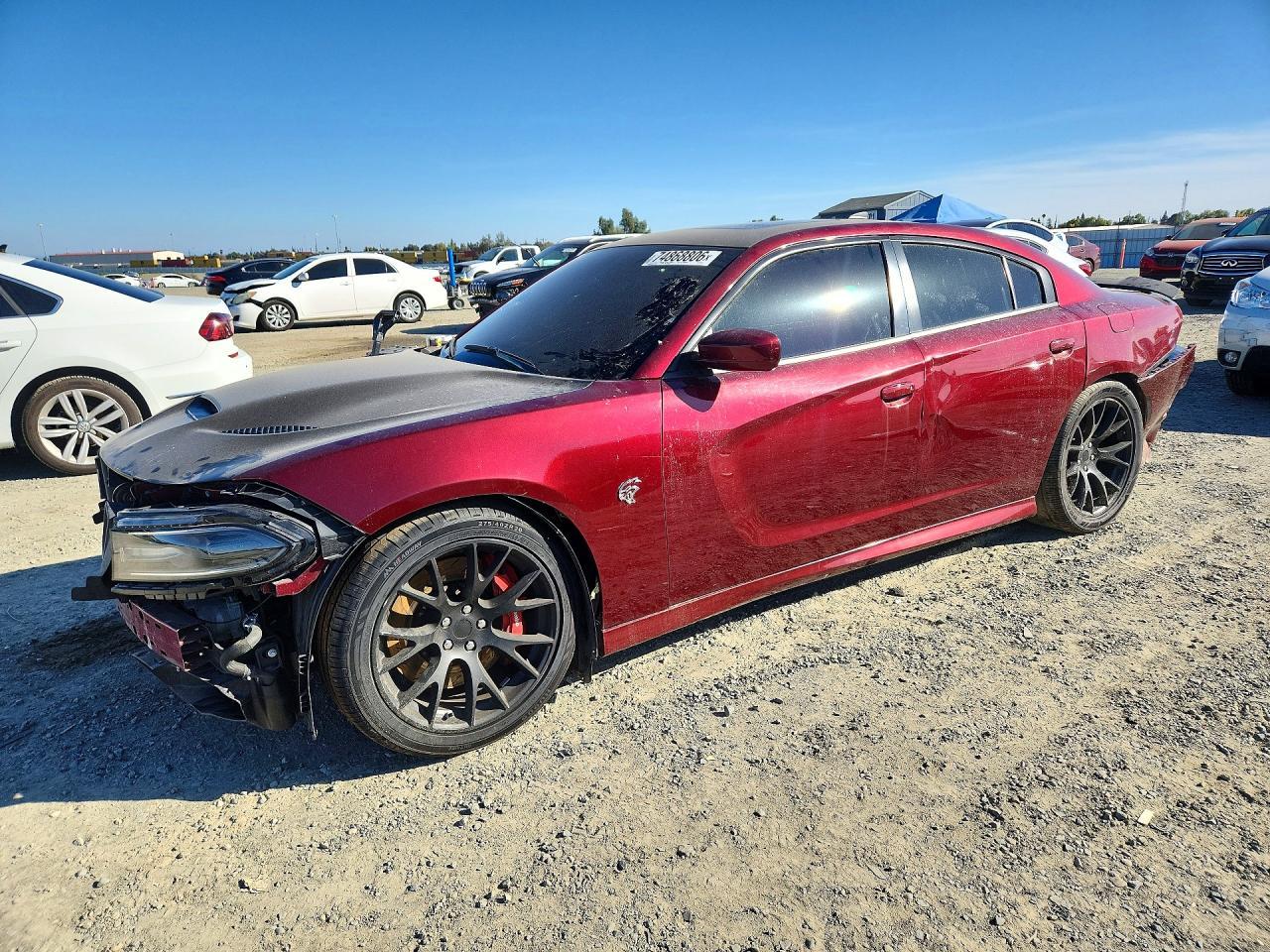 Вид 2017 DODGE CHARGER SRT HELLCAT, угол 1