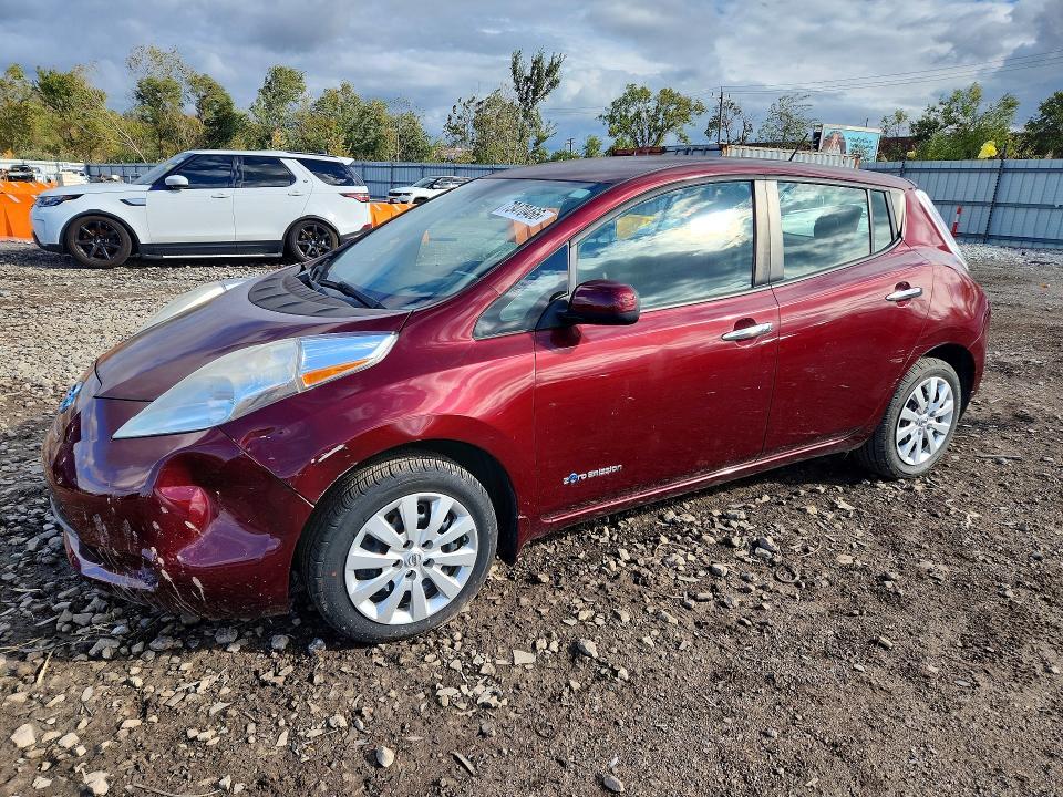 2016 NISSAN LEAF S  