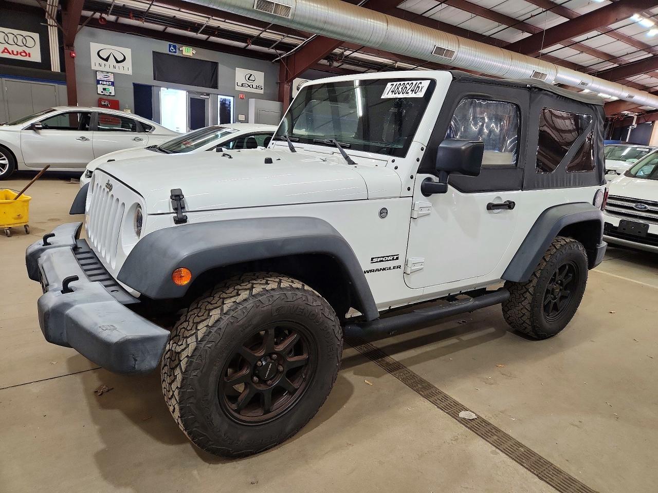 Vedere 2016 JEEP WRANGLER SPORT, unghi 1