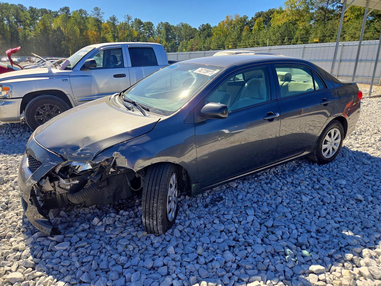 2009 TOYOTA COROLLA BASE view, angle 1