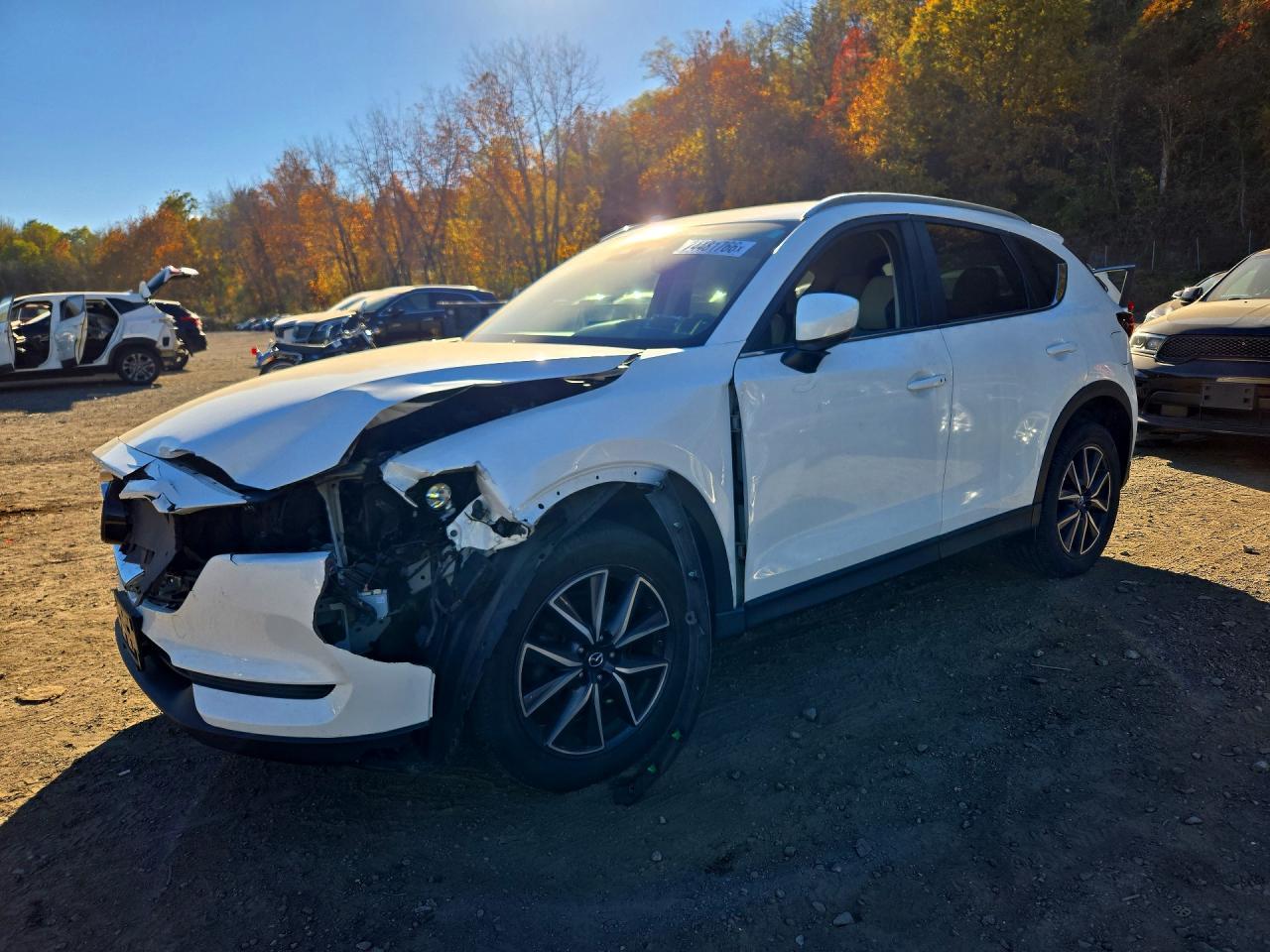 Вид 2018 MAZDA CX 5 TOURING, угол 1