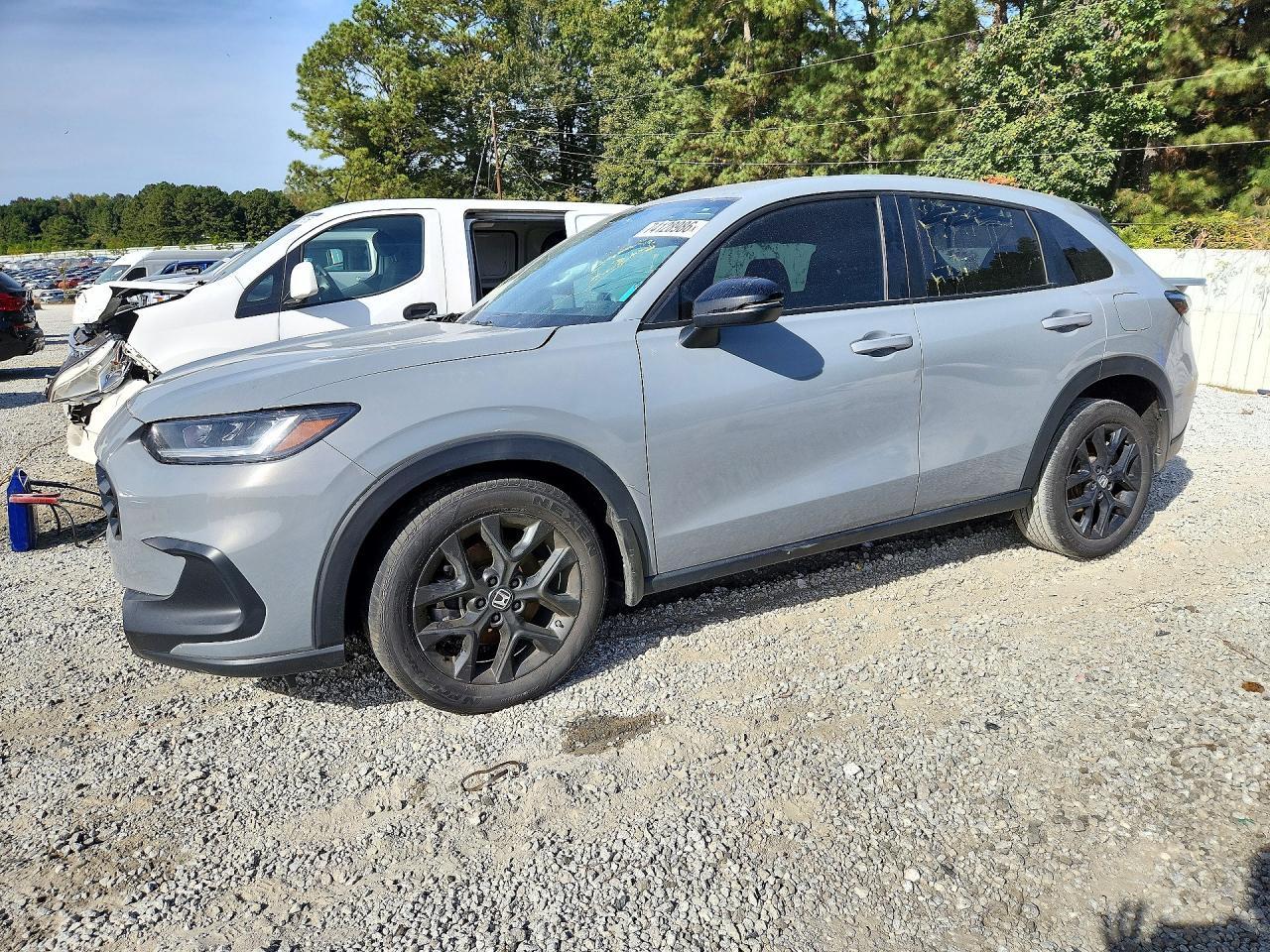 2025 HONDA HR-V SPORT view, angle 1