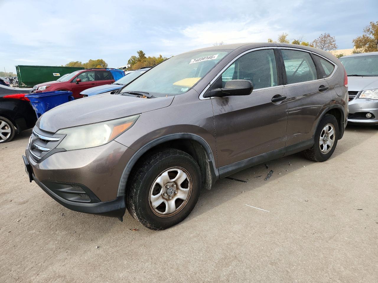 Vue de 2012 HONDA CR-V LX, angle 1