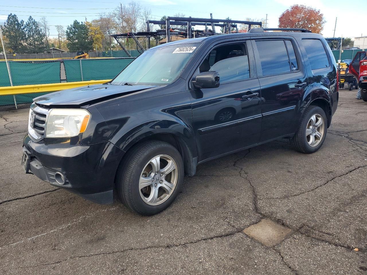 2013 HONDA PILOT EXLN view, angle 1