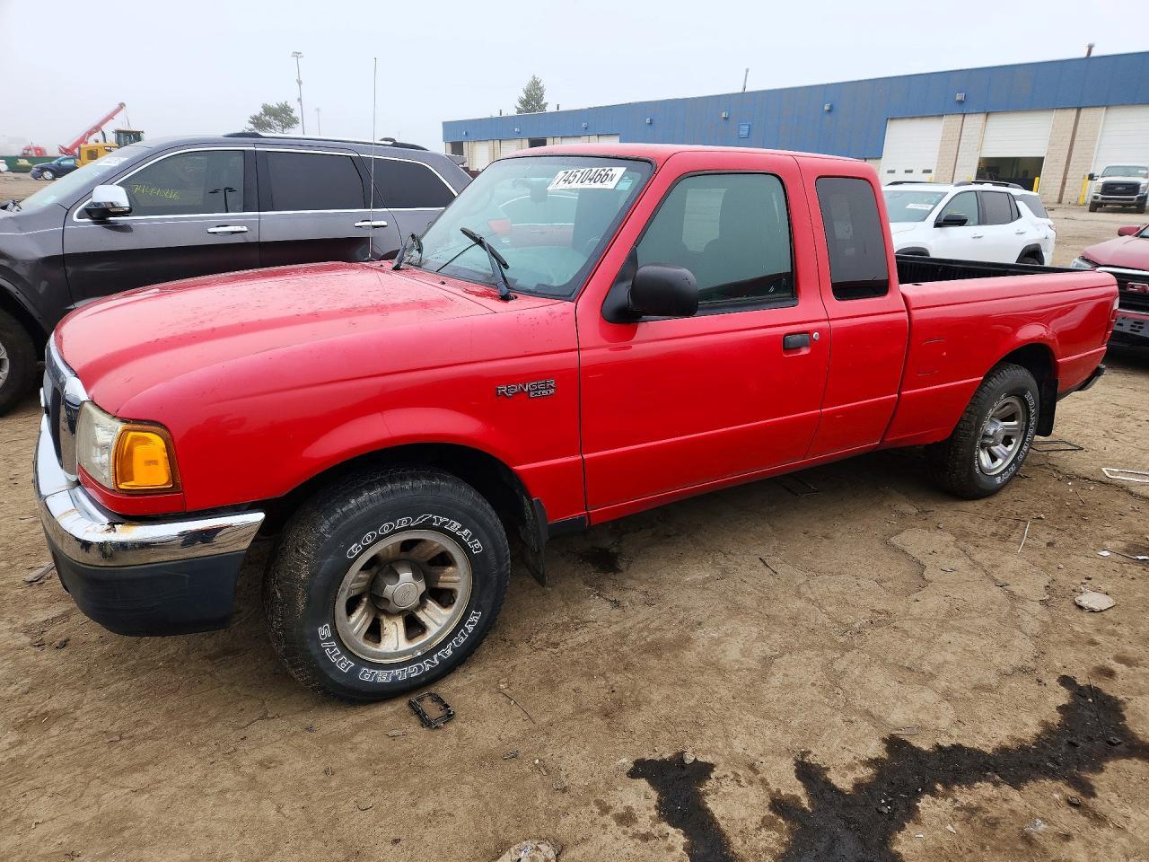 Vista de 2004 FORD RANGER SUPER CAB, ángulo 1