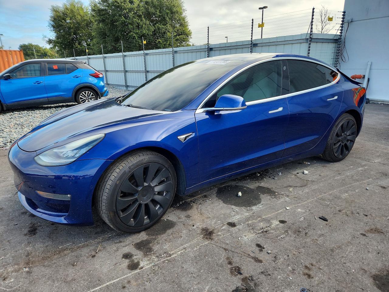 منظر 2019 TESLA MODEL 3، زاوية 1