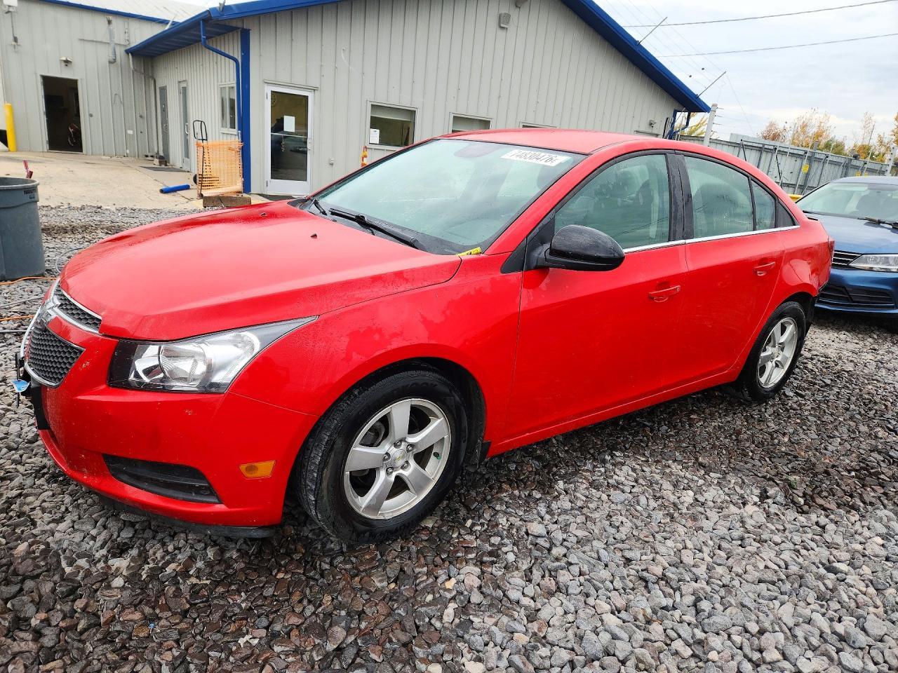 Vista de 2014 CHEVROLET CRUZE LT, ángulo 1