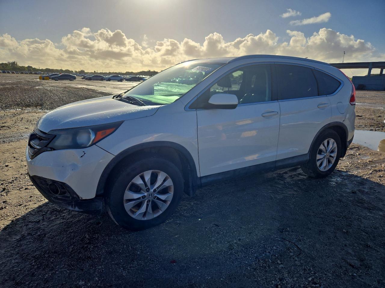 Vista de 2012 HONDA CR-V EXL, ángulo 1