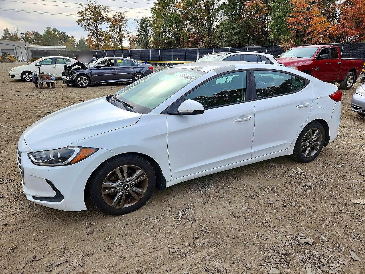 Vedere 2018 HYUNDAI ELANTRA SEL, unghi 1