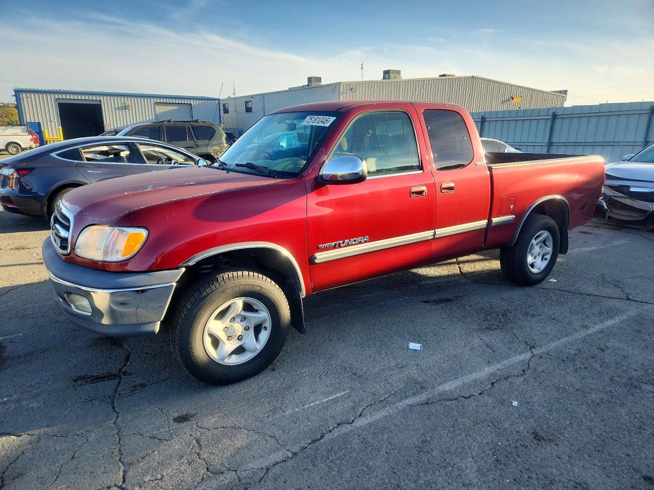 Vista de 2000 TOYOTA TUNDRA SR5, ángulo 1