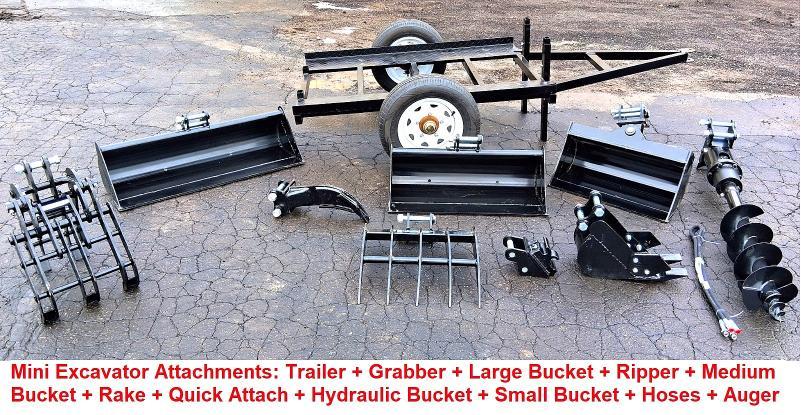 2027 OTHERS MINI EXCAVATOR ATTACHMENTS   