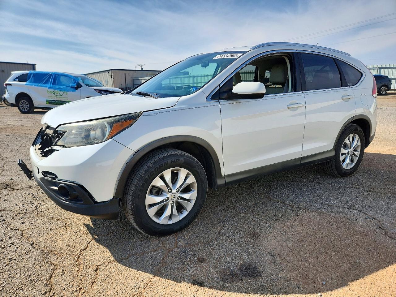Vista de 2012 HONDA CR-V EXL, ángulo 1