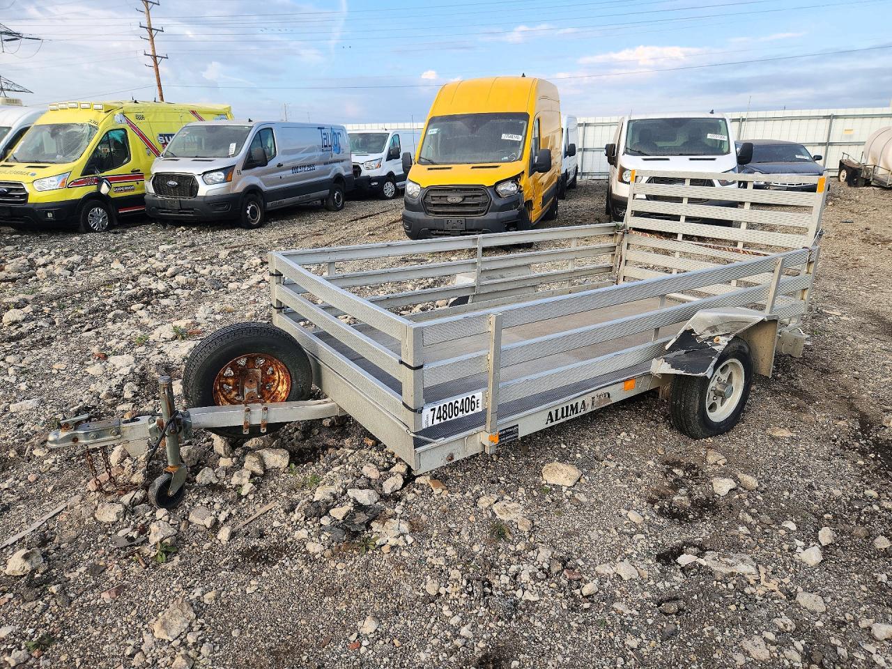 Vista de 2001 ALUMA UTILITY TRAILER, ángulo 1