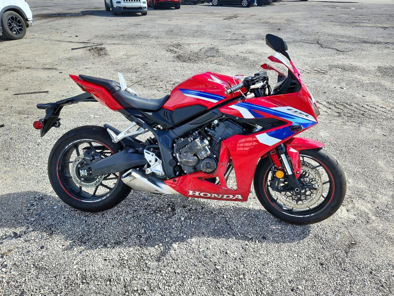 2026 HONDA CBR650 R view, angle 1