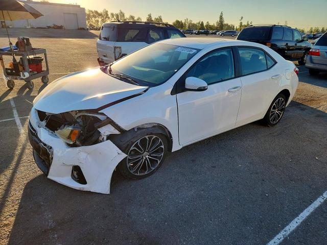 2016 TOYOTA COROLLA S PLUS  