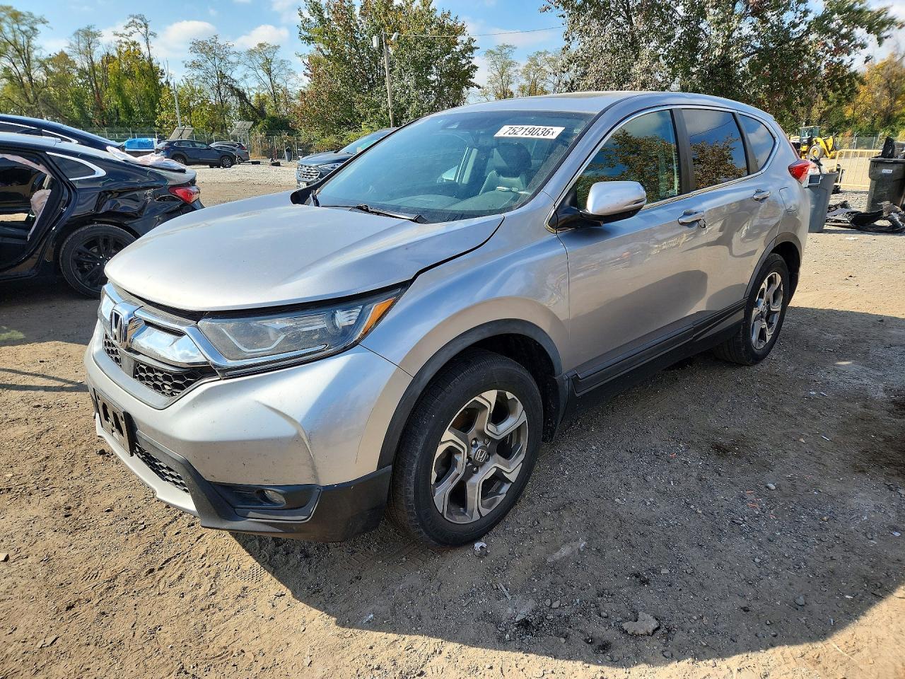 Vista de 2019 HONDA CR-V EXL, ángulo 1