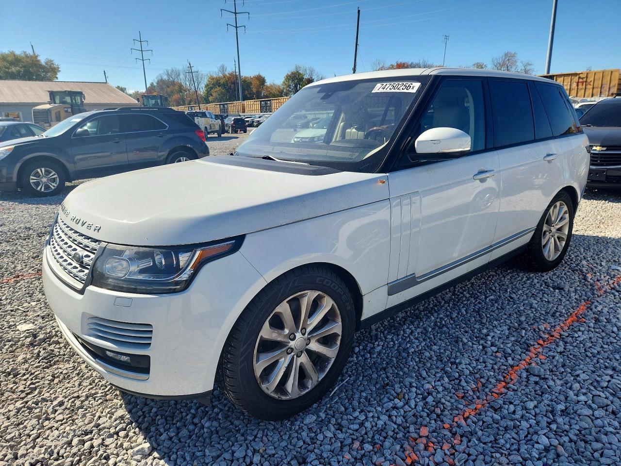 Вид 2016 LAND ROVER RANGE ROVER HSE, угол 1