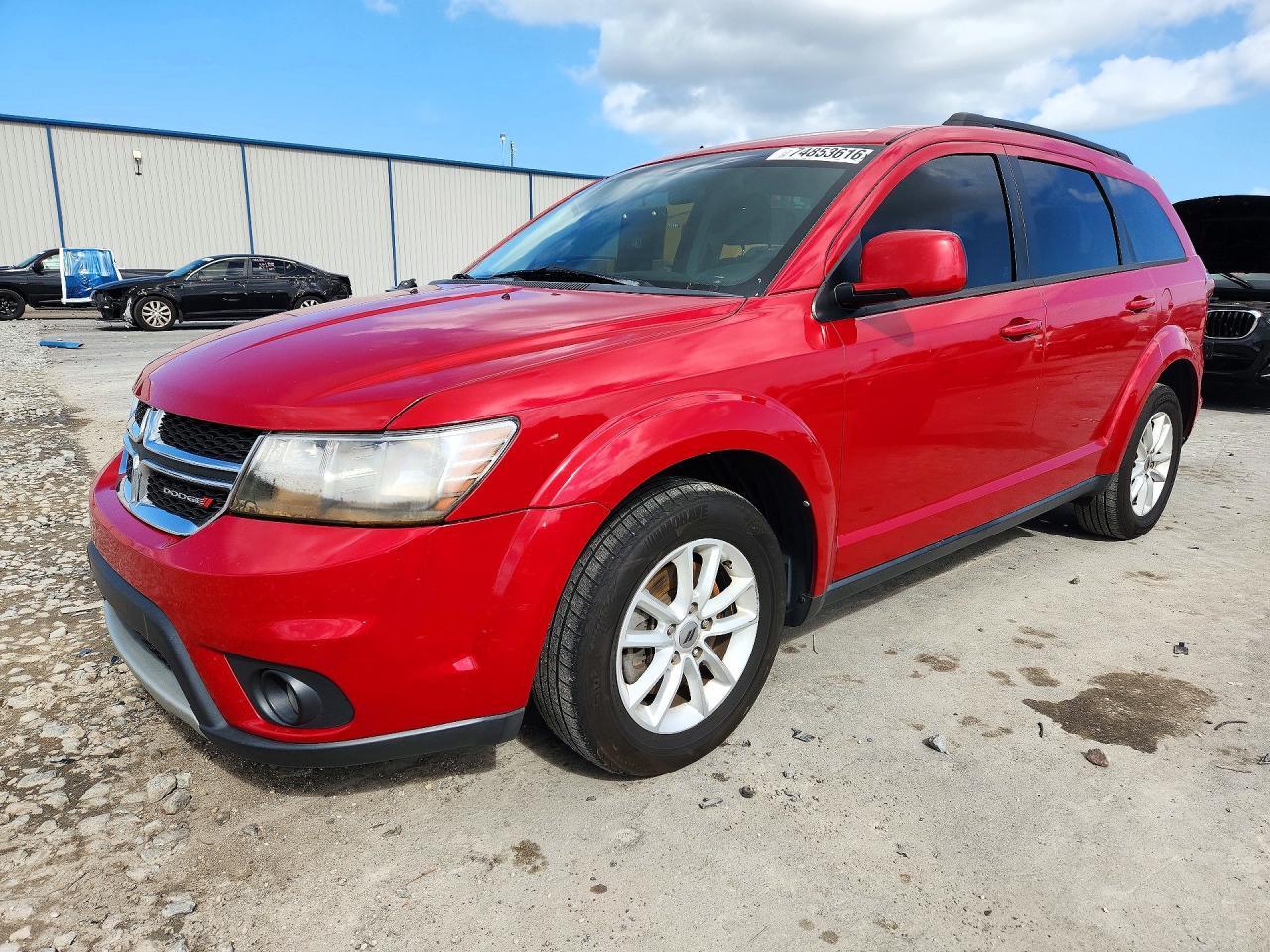 2018 DODGE JOURNEY SXT view, angle 1