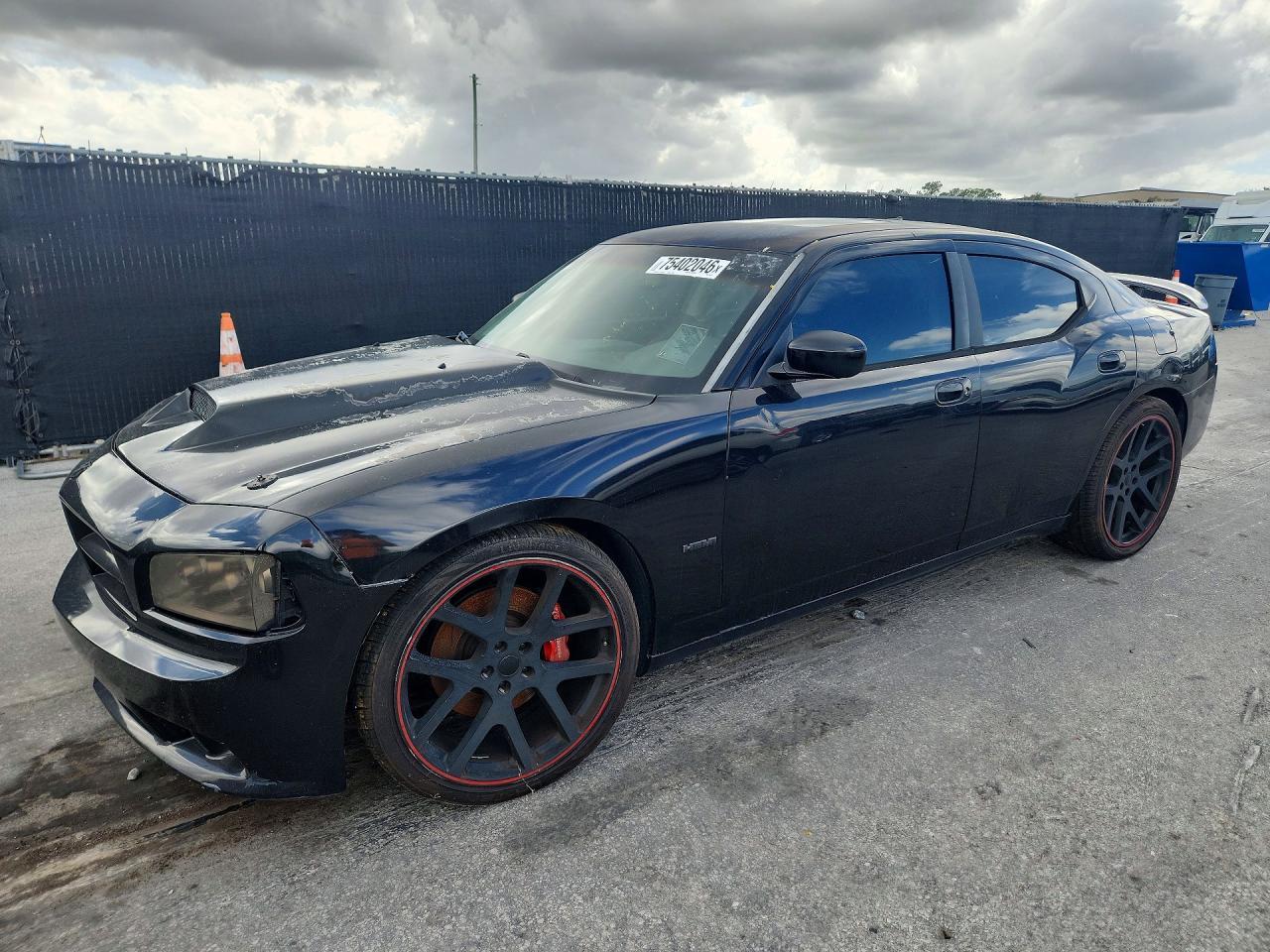 منظر 2008 DODGE CHARGER SRT-8، زاوية 1